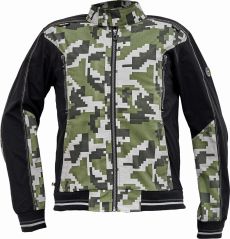 NEURUM CAMOUFLAGE bunda tmavě olivová