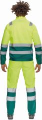 VALENCIA HI-VIS bunda žlutá/zelená