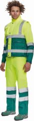 HELLIN HI-VIS zimní vesta žlutá/zelená
