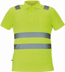 JAEN HI-VIS polokošile žlutá