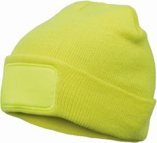 MEEST pletená čepice žlutá