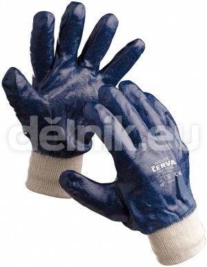 ROLLER pracovní rukavice máčené v nitrilu