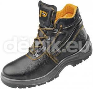 ERGON ALFA S1 kotníková bezpečnostní obuv - černá/oranžová