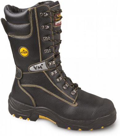 BELFAST 2350-S3 holeňová bezpečnostní protipořezová obuv - celokožená