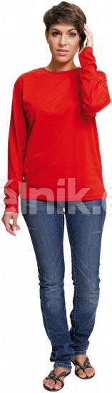 CAMBON tričko s dlouhým rukávem/červená