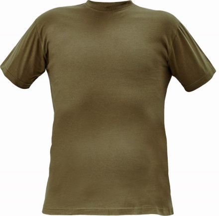 TEESTA tričko olivová