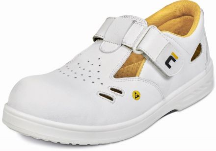 RAVEN O1 ESD sandál pracovní - bílá