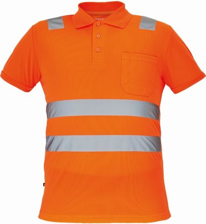 JAEN HI-VIS polokošile oranžová