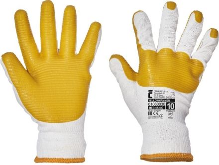 YELLOWHAMMER rukavice méčené - latex
