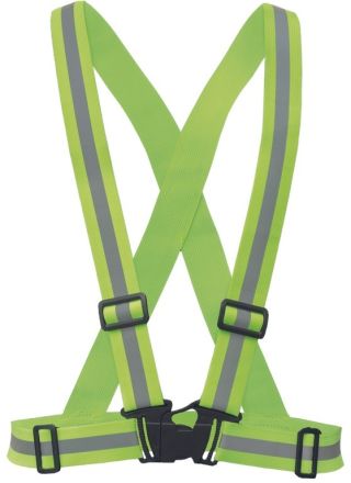 REFROX Reflexní elastický kříž HV žlutá