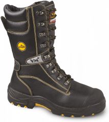 BELFAST 2350-S3 holeňová bezpečnostní protipořezová obuv - celokožená