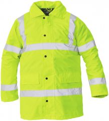 SEFTON HV zimní reflexní bunda - žlutá