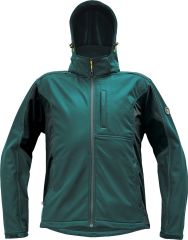 DAYBORO softshellová bunda petrolejová/černá