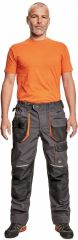 EMERTON+ kalhoty do pasu antracit/oranžová