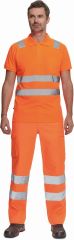 JAEN HI-VIS polokošile oranžová
