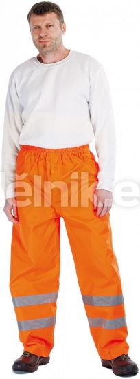 GORDON reflexní kalhoty - oranžová