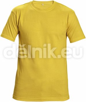 TEESTA tričko s krátkým rukávem, žluté