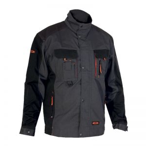 SIRIUS LUCIUS bunda pánská montérková šedo-oranžová