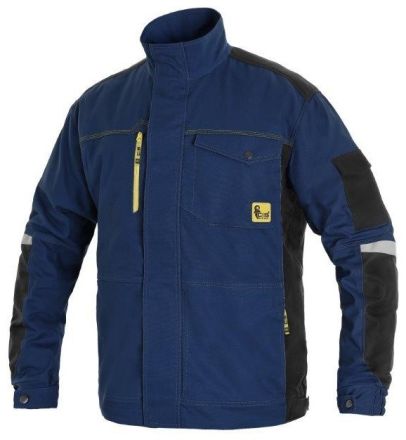 STRETCH montérková blůza - tmavě modrá/černá