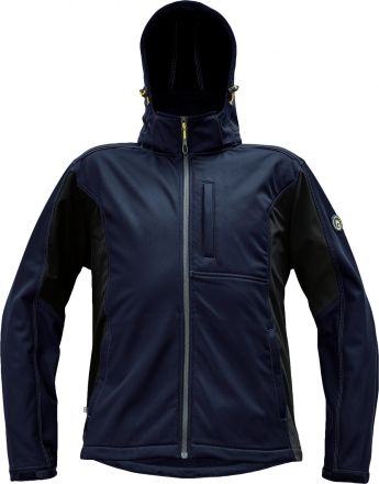 DAYBORO softshellová bunda tmavě modrá/černá