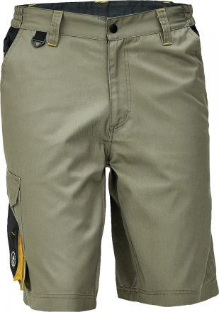 CREMORNE šortky světle olivová/černá