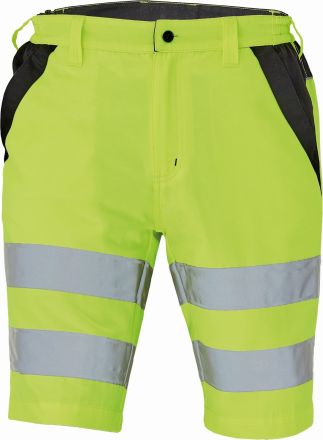 MAX VIVO HI-VIS šortky žlutá