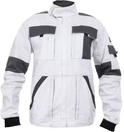 MAX SUMMER bunda bílá/šedá