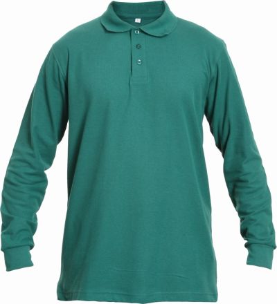 SANGU polokošile s dlouhým rukávem tmavě zelená