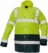 SEFTON zimní reflexní bunda - žlutá