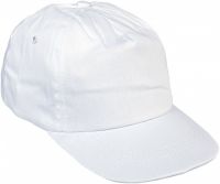 LEO pracovní čepice baseball bílá