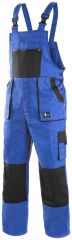 CXS LUXY ROBIN monterkové kalhoty s laclem - modro-černé