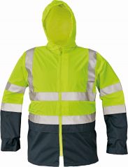 EPPING bunda žlutá/tmavě modrá