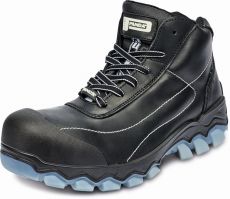 No. THREE S3 kotníková bezpečnostní obuv - černá/šedá