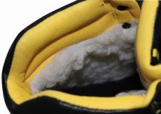 BK TPU S3 poloholeňová bezpečnostní obuv zimní - černá/žlutá