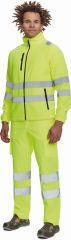 ALMERIA HI-VIS fleecová bunda žlutá