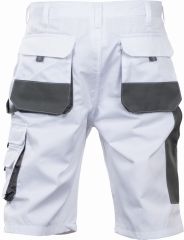 CARL BE-01-009 šortky bílá/šedá