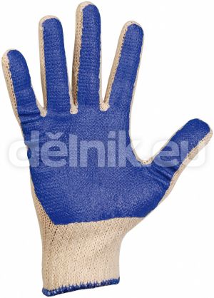 SCOTER pracovní rukavice PVC - vel.9 modré