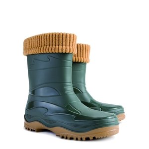 YOUNG FUR Holínky zimní 3/4 dámské