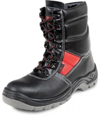HOF SC-03-009 S3 holeňová bezpečnostní obuv - černá