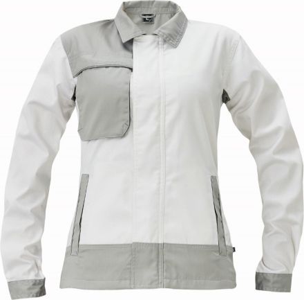 MONTROSE LADY bunda bílá/šedá