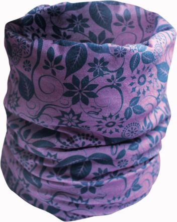 CLIF šátek fialová/tmavě modrá