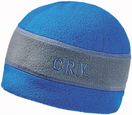 TIWI fleecová čepice modrá/šedá