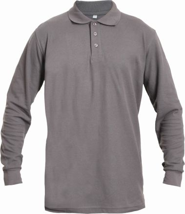 SANGU polokošile s dlouhým rukávem šedá