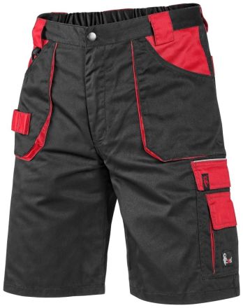 ORION DAVID šortky pánské černo/červené