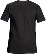 TEESTA tričko s krátkým rukávem, černé