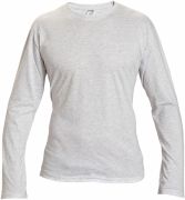 CAMBON tričko s dlouhým rukávem/šedá melír