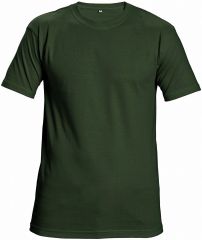GARAI 190GSM lahvově zelené tričko s krátkým rukávem