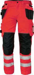 KNOXFIELD HI-VIS 310 FL kalhoty červená