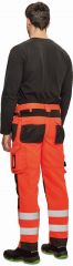 KNOXFIELD HI-VIS 310 FL kalhoty červená