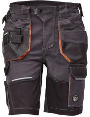 EMERTON+ šortky antracit/oranžová